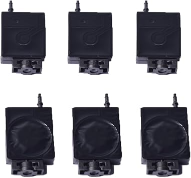 6Pcs Ink Damper UV Ink Sac for UV Printer, UV DTF Printer, A3 R1390, A4 L800, A3 XP600 Printhead Printer