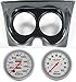 67 68 F Body Carbon Dash Carrier w/Auto Meter 5" Ultra Lite Mechanical Gauges