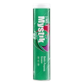 Mystik JT-6 Multipurpose Grease Tube, Water Resistant NLGI 2 14 oz, 10-Pack | Stays put on wheel bearings, u-joints and chassis fittings for trucks, trailers, farm and marine gear under heavy loads