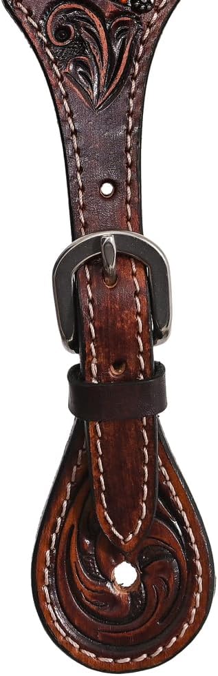 Leather Spurs Straps for Adults Western Womens Spur Horse Riding Barrel Racing Show and Rodeo Strap Adult Women