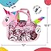 Little Jupiter Plush Pet Set w/Purse - Unicorn Stuffed Animals for Girls - Unicorn Plush - Stuffed Unicorns - Gift for Age 4-5 - 6-7 yrs (Pink Unicorn)