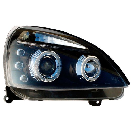 Phares Renault Clio II Facelift 2001-2005 Angel-Eyes noirs