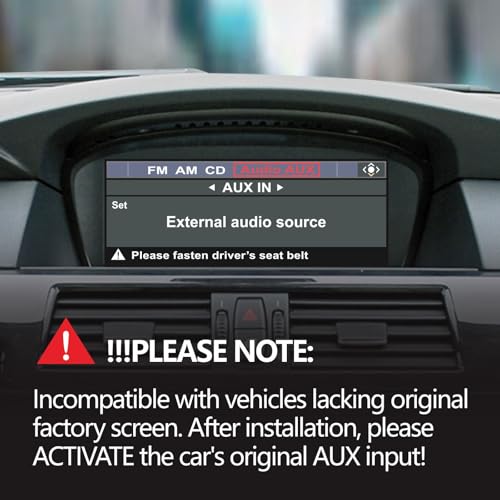Radio para auto con CarPlay inalámbrico y Bluetooth para BMW Serie 3/5 miniatura 7