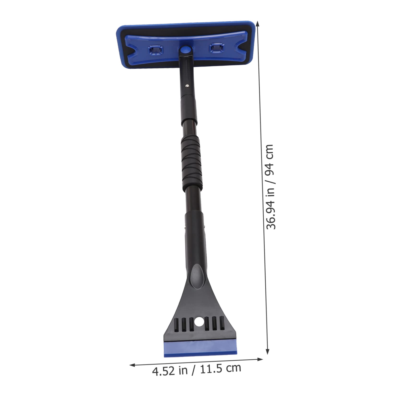 Grattoir à Neige pour Voiture Télescopique, Brosse Rétractable, 7 Angles