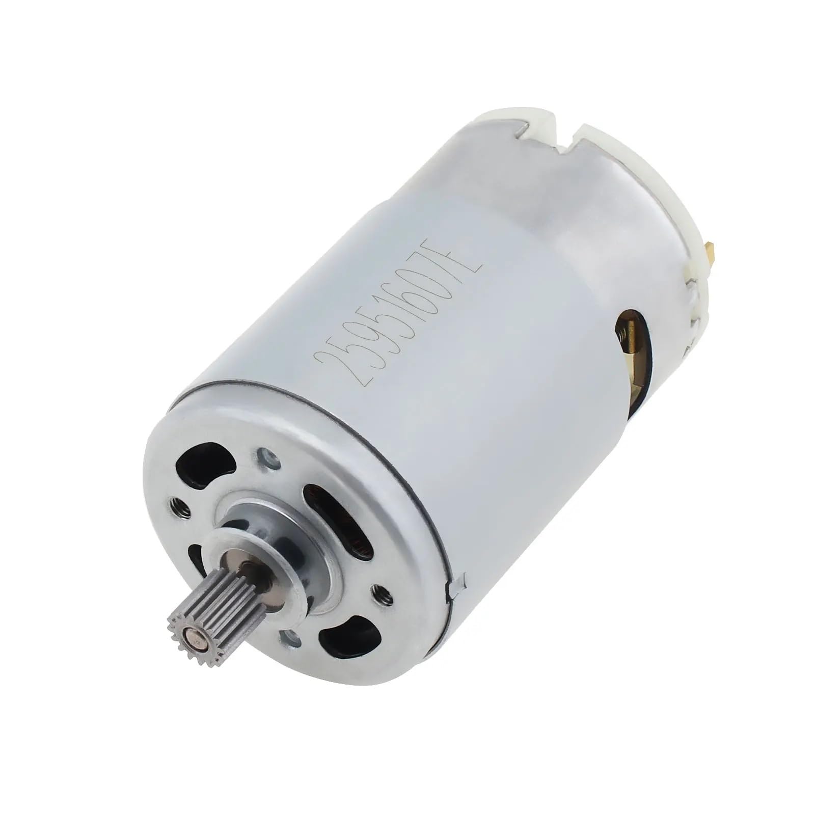 Moteur perceuse 24V RS555 avec pignon 16 dents pour boîte de vitesses à couple élevé