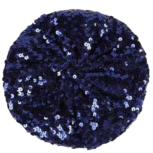 Chapeau de mariage élégant en sequins pour femme à la mode et raffinée
