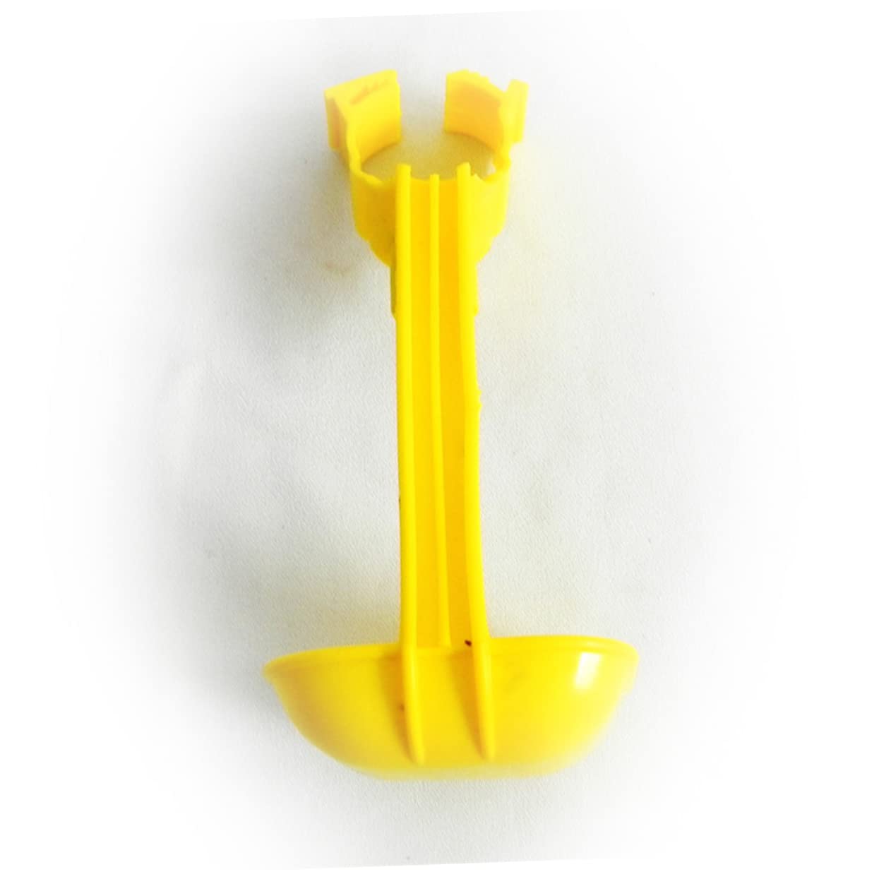 Abbeveratoio Automatico per Galline Tazza, 20 Pezzi, Abs | Acciaio Inox, Giallo, per Pollo e Oca, Montaggio Sospeso, Uso in Allevamenti Domestici e Commerciali