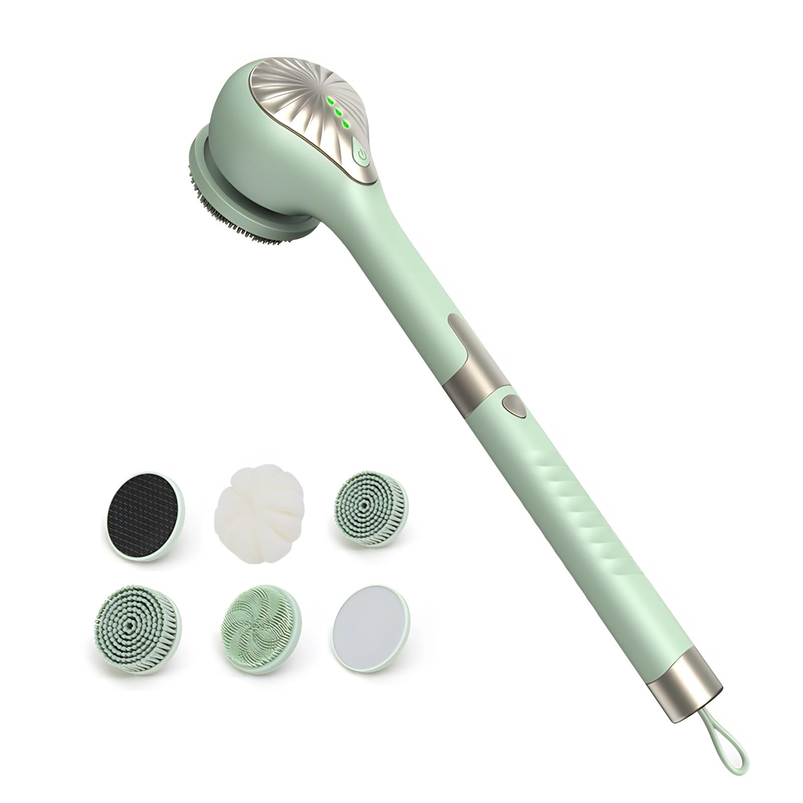Brosse électrique dos à 3 vitesses pour une exfoliation sous la douche - 8