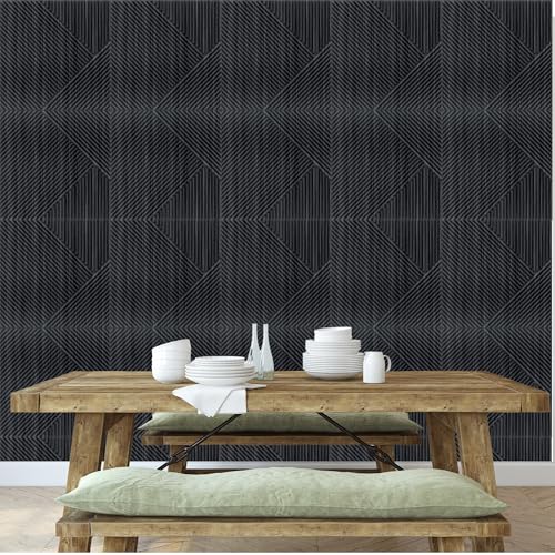 Image of Kayra Decor 3D Self Adhesive Wall Panel Pine Wood TP 106 Design Pack of 40 Covers 107.80 Sq. Ft.TP106