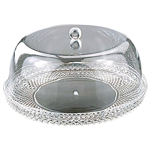 Cake Plate W/Dome Set 12