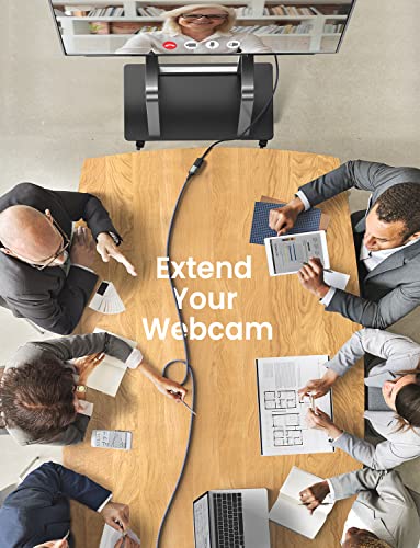 Ainope 2 Pack 20Ft+20Ft Usb Extension Cable Type A Male To Female Usb 3.0 Extension Cord High Data Transfer Compatible With Webcam,Game Pad, Usb Keyboard, Flash Drive, Hard Drive, Printer #TOP5