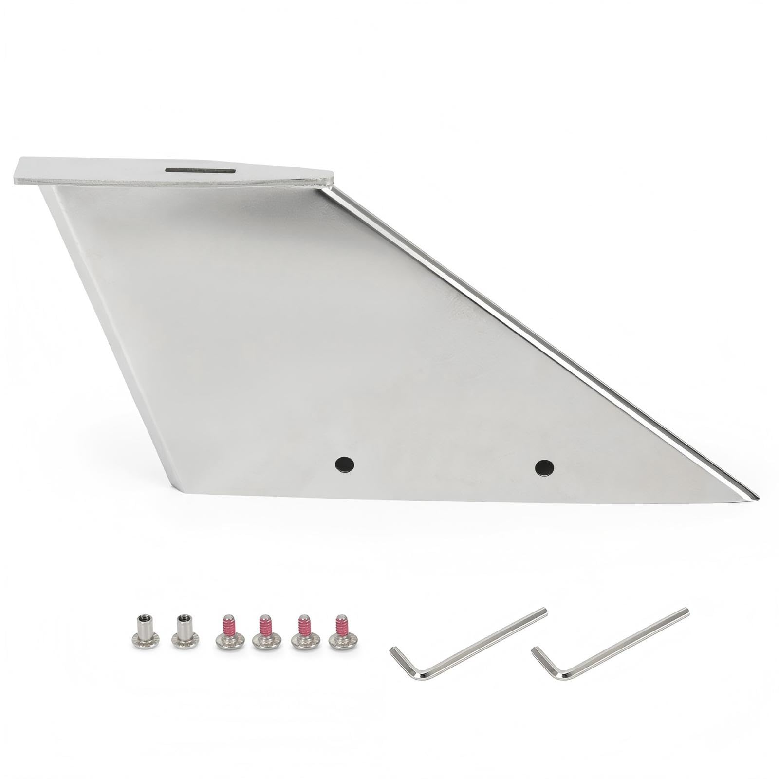 27031 Skeg Guard Protector Kit Fit for Mercury Mercruiser Alpha I Generation II 1991-Present Against Ramp Dragging Wear and Tear Fix Damaged Skeg Marine-Grade Stainless Steel Skeg Guard Protector