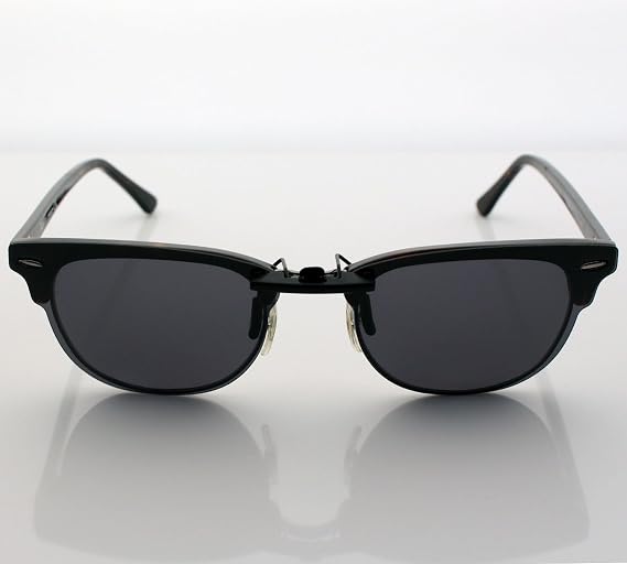 COODY Polarized CLIP-ON Sunglasses for Ray-Ban RB5154 49x21 51x21 Size Multicolor Option