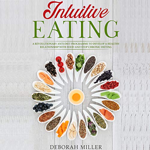 Cover art for Intuitive Eating: A Revolutionary Anti-Diet Programme to Develop a Healthy Relationship with Food and Stop Chronic Dieting
