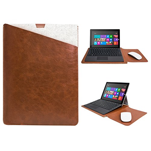 WALNEW 12.3-Inch Surface Pro Sleeve Case for Surface Pro 7, Surface Pro 6