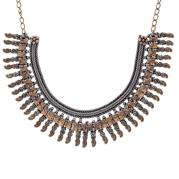 Image of Handicraft Kottage 1gm 22Ct Gold Plated chain with Pandent |latest & Stylish High Gold Plated Celebrity Inspired Gold Chain /Necklace /Jewellery Set /Fashion jewellery for Mens,Womens Girls