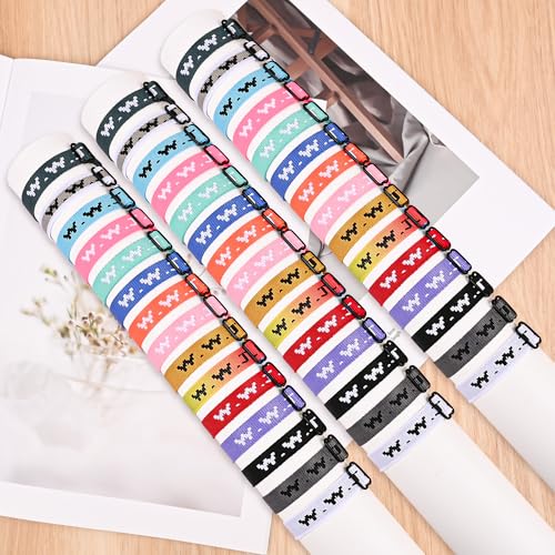 45PCS WWJD Bracelet Pack for Women Men, Christian Jesus Wristbands Gifts, W.W.J.D Adjustable Bracelets What Would Jesus Do Bracelet4