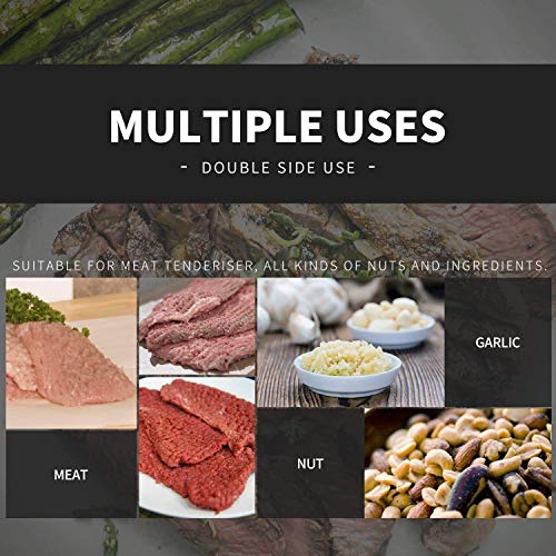 Meat Tenderizer, Meat Hammer of heavy Metal tool for Tenderizing Steak, Beef, Poultry, kitchen. Stainless steel material, Easy to clean, 100% Dishwasher Safe by DIMESHY. - Thumbnail 4