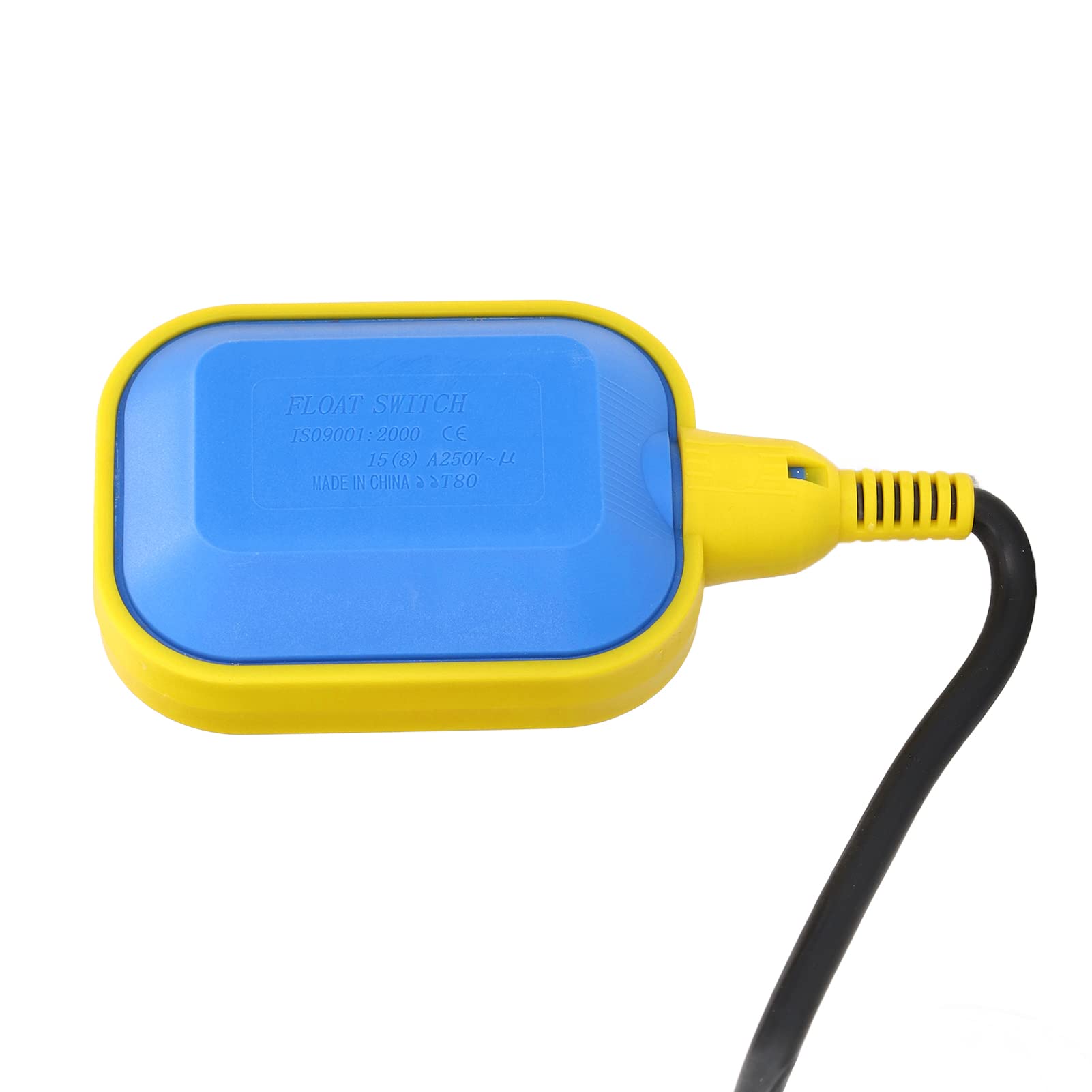Controlador de Nivel de Agua Premium ABS Cobre 15m Cable Interruptor de Flotador para Sumidero de Aceite de Piscina