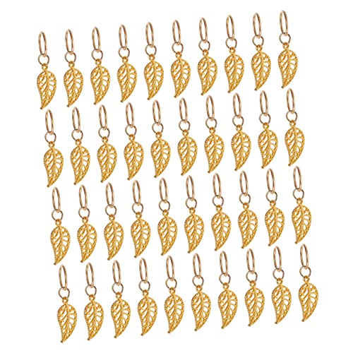 OFFIGAM 40Piezas Anillos Aleación Accesorios De Moda Para Perfectos Para Dreadlocks y Accesorio