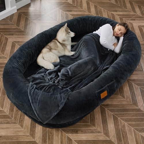 Human Dog Bed Adult Dog Bed Bean Bag Bed for Adults Giant