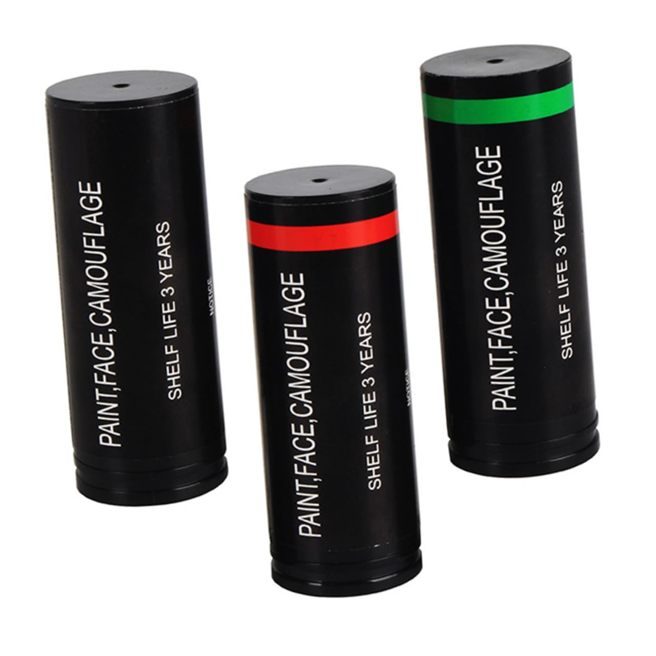 VILLCASE 2 Set di Kit di Pittura per Il Viso Mimetico Bastoncini di Crema Mimetica per attività Allaperto Cosplay Arte 3 Pezzi*2