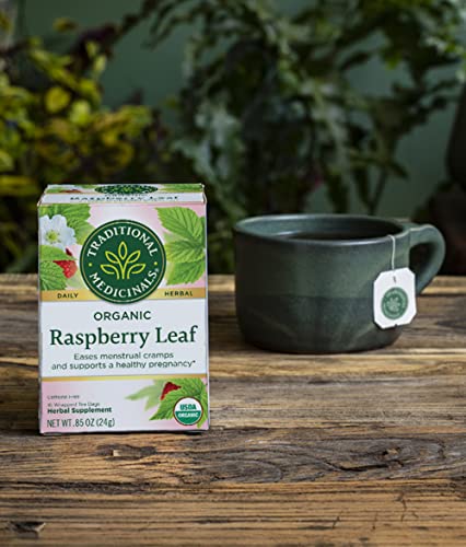 Traditional Medicinals Organic Raspberry Leaf, 16 Tea Bags (Pack Of 1) #TOP7