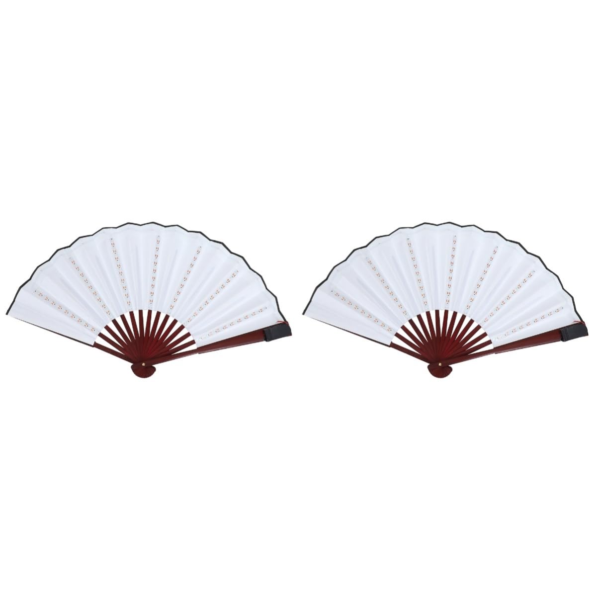 Ventilateur LED portable pliable de style chinois pour fêtes et été