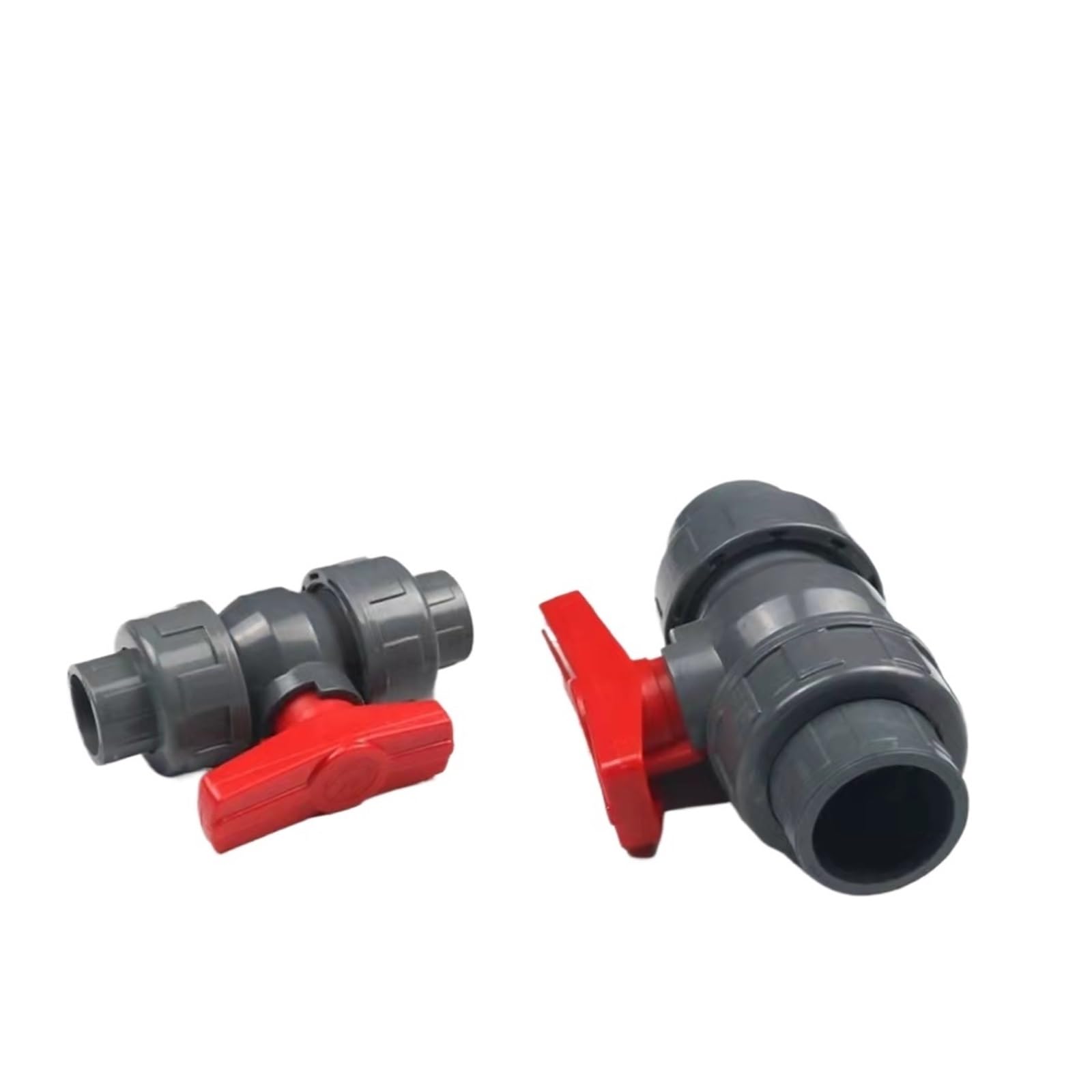 1 válvula de bola viva doble Pvc DN20, 25, 32, 40, 50, 63, 75, 90, 110 accesorios for tuberías agua(90mm)