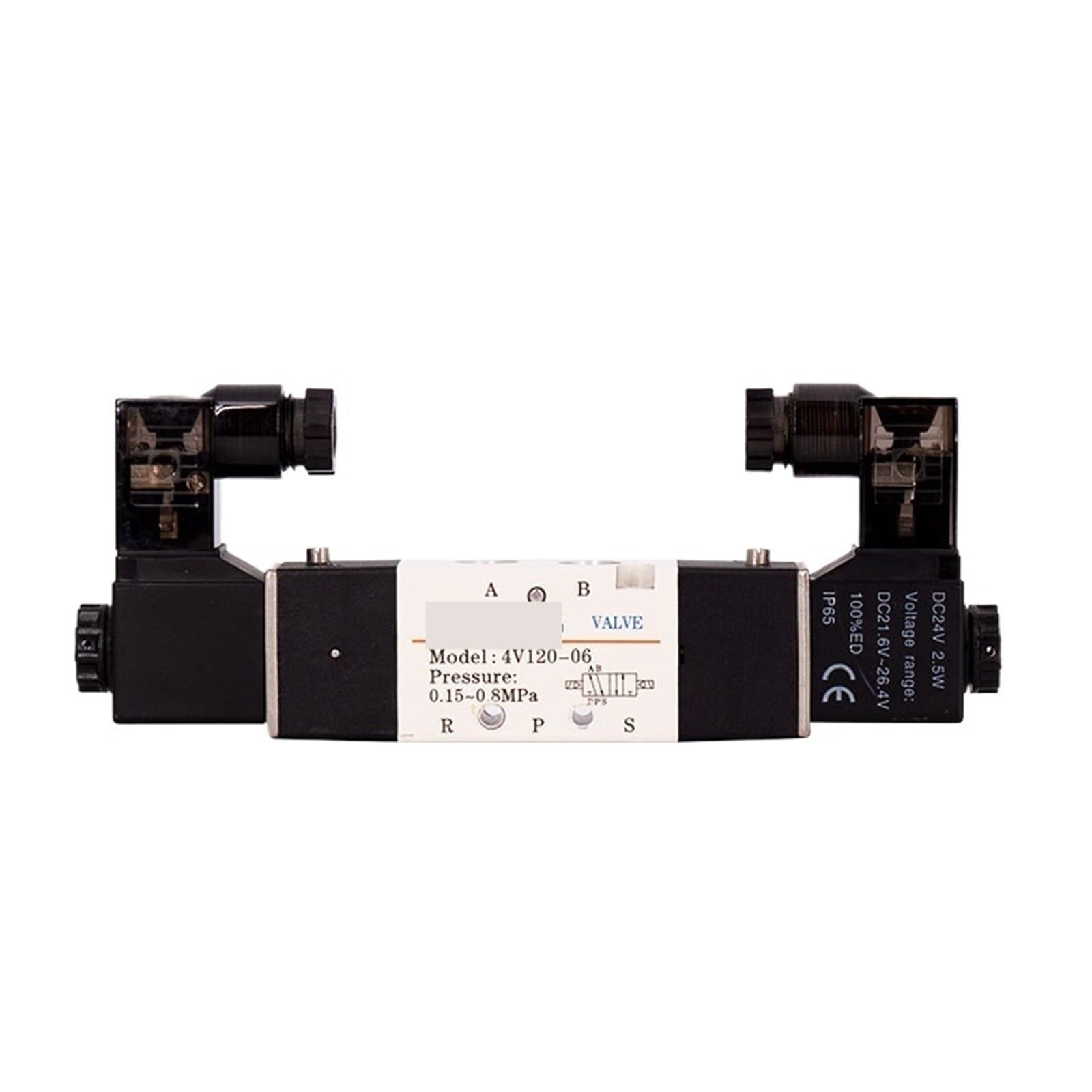 Yjcebgped 4V120-06 1Pc Pneumatic Control Parts Solenoid Valve (Dc24v)