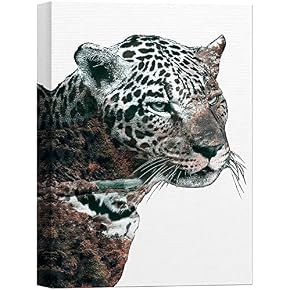 SIGNWIN Canvas Wall Art A Tiger and The...