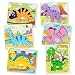 JOLIGAEA Puzzle in Legno, Giochi Bambini 1 2 3 4 Anni, 6 Pezzi Animal Puzzles per Bambini, Giocattoli Animali, Giochi Montessori, Giocattoli educativi per Ragazzi e Ragazze