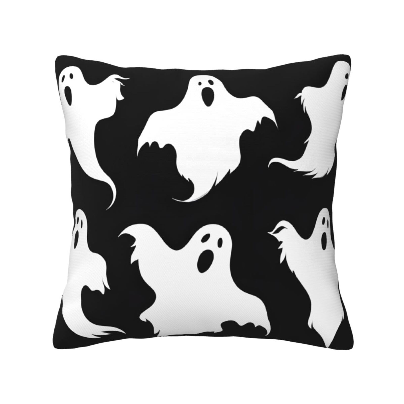LHFIOHIRG (Halloween Goth) Decorative Throw Pillow Covers Double-Sided Printed Cushion Covers for Sofa, Couch, Bed, and Home Decor 30 x 30cm
