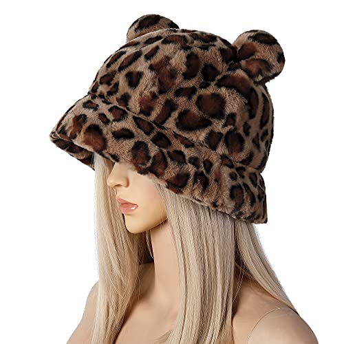 Mimfutu Inverno Peloso Cappello da Pescatore