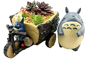 Enrich Your Abode with Whimsical Charm: Totoro Pot: Serene Abode for Your Verdant Companions