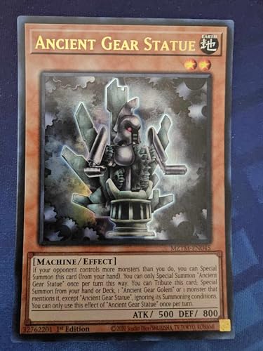 Ancient Gear Statue - MZTM-EN045 - Ultra Rare - Maze of The Master
