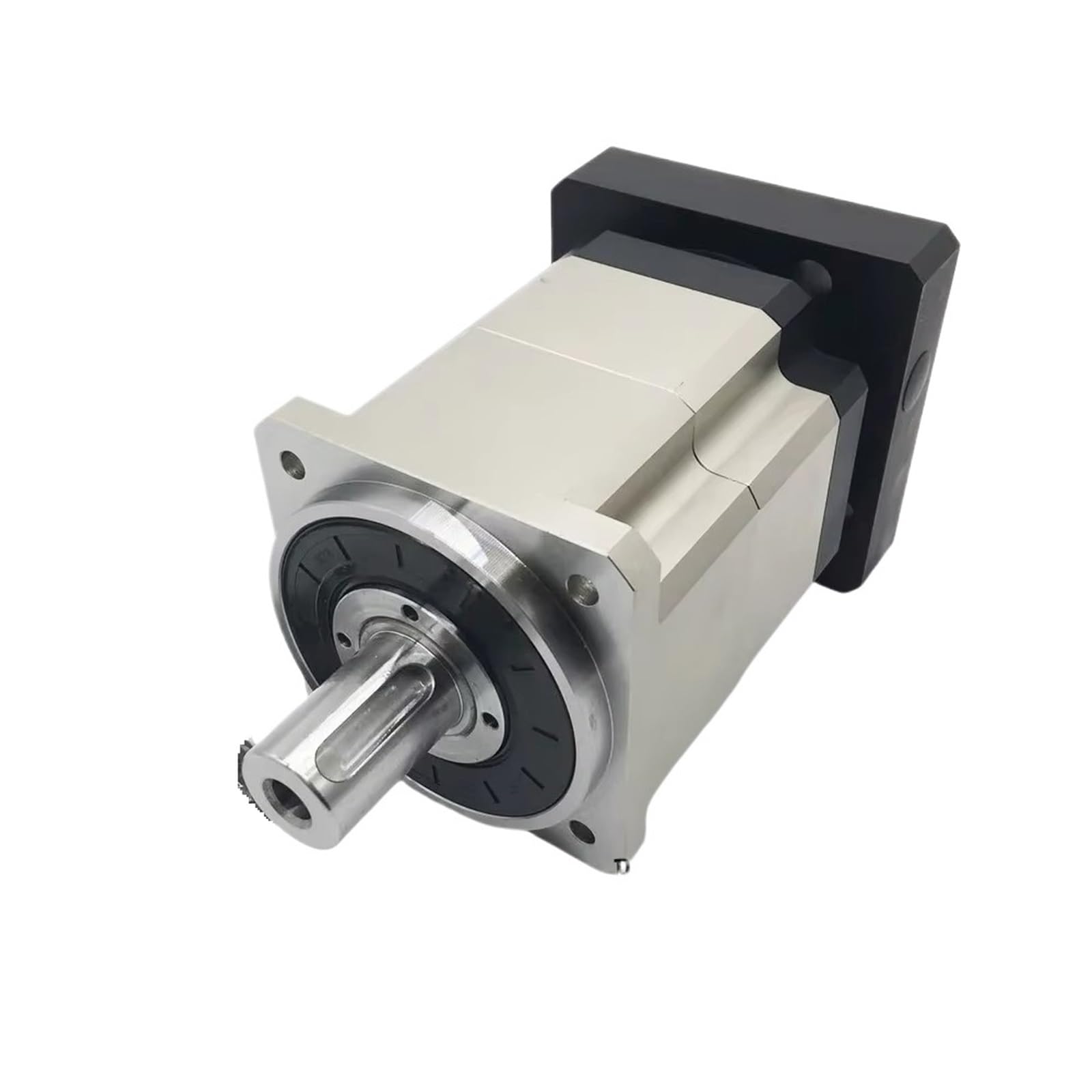Hochpräzises Planetengetriebe 3 Arcmin mit Nema23/NemaRatio 3:1~100:1 Schneckengetriebe für 60/80/90/180 (PLG120-24 mm Input, 100 to 1)