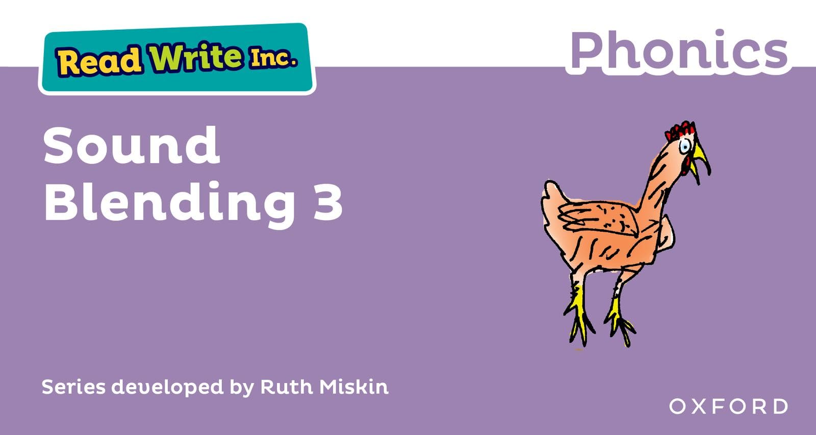 Sound Blending Book 3 (Read Write Inc. Phonics)