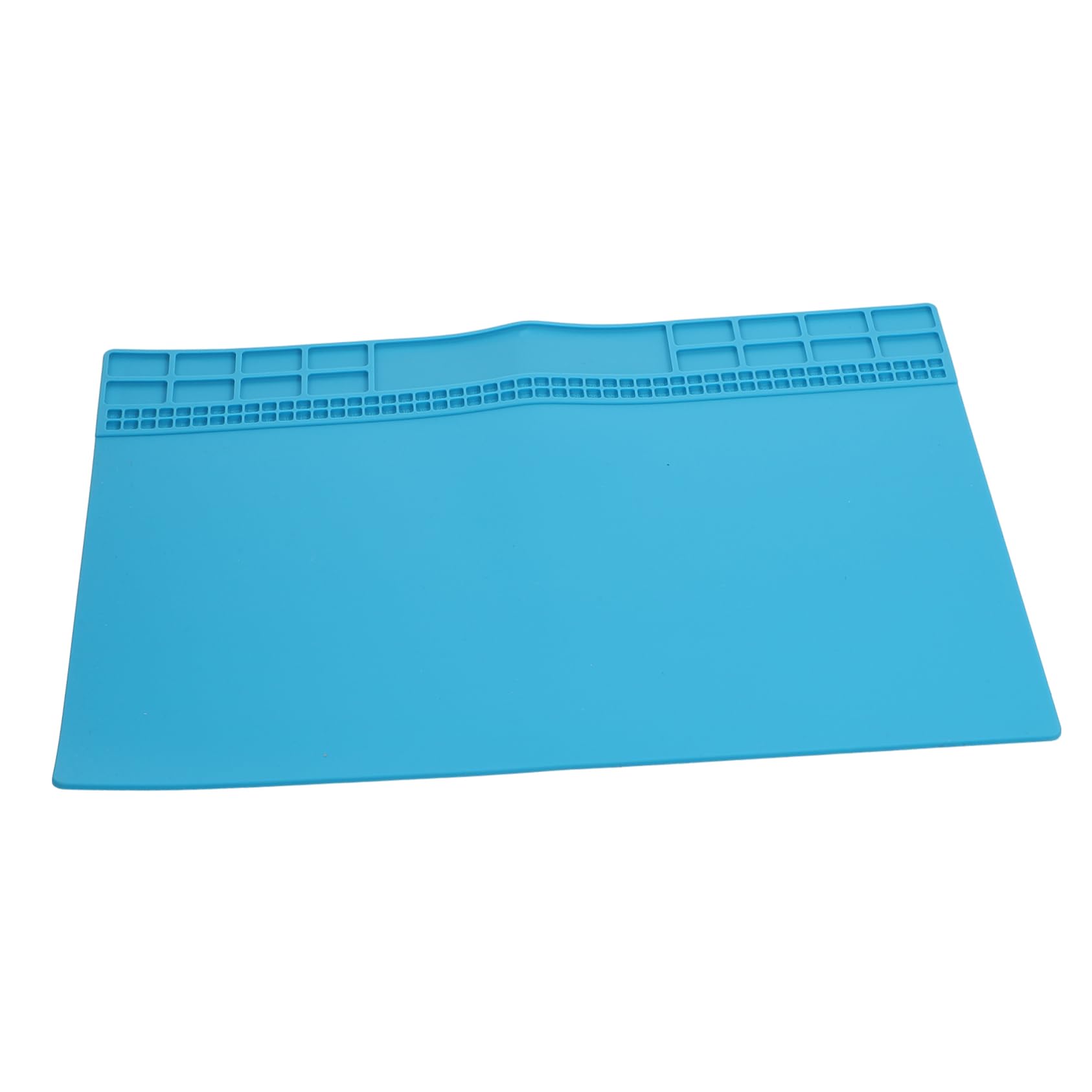 VILLCASE Electronics Repair Mat Heat Insulation Silicone Pad for Soldering Durable Work Surface for Cell Phones Computers Cameras and Eyeglasses Repair Non Deformable Design Multiple Parts