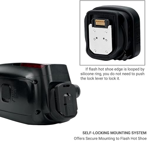 Miniatura 13 de JJC Paquete de 2 protectores de tapa para cámara Canon EOS R50 R10 R8 R7 R6 Mark II R5 Mark II R5C R3, sustituye a la cubierta de zapata Canon ER-SC2