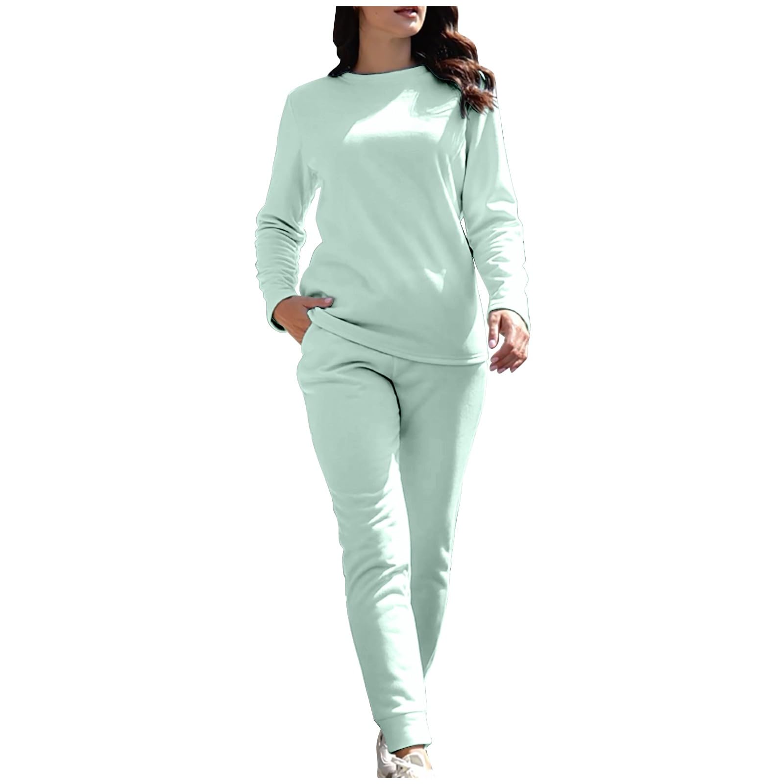 Ensemble de sous-vêtements thermiques pour femme - Doublure polaire - Sous-vêtements fonctionnels - 2 pièces - Respirant - Sous-vêtements thermiques - Couche de base d'hiver - Sous-vêtements