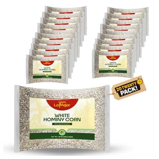 Organic White Hominy Corn for Authentic Recipes