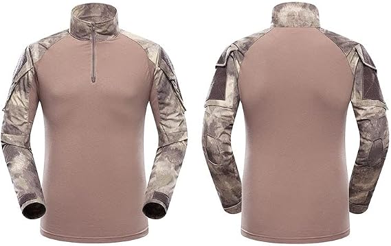 YABOO Tactical Camouflage Shirt BDU Combat Clothing Outdoor Sports Airsoft Hunting Shooting Battle Dress
