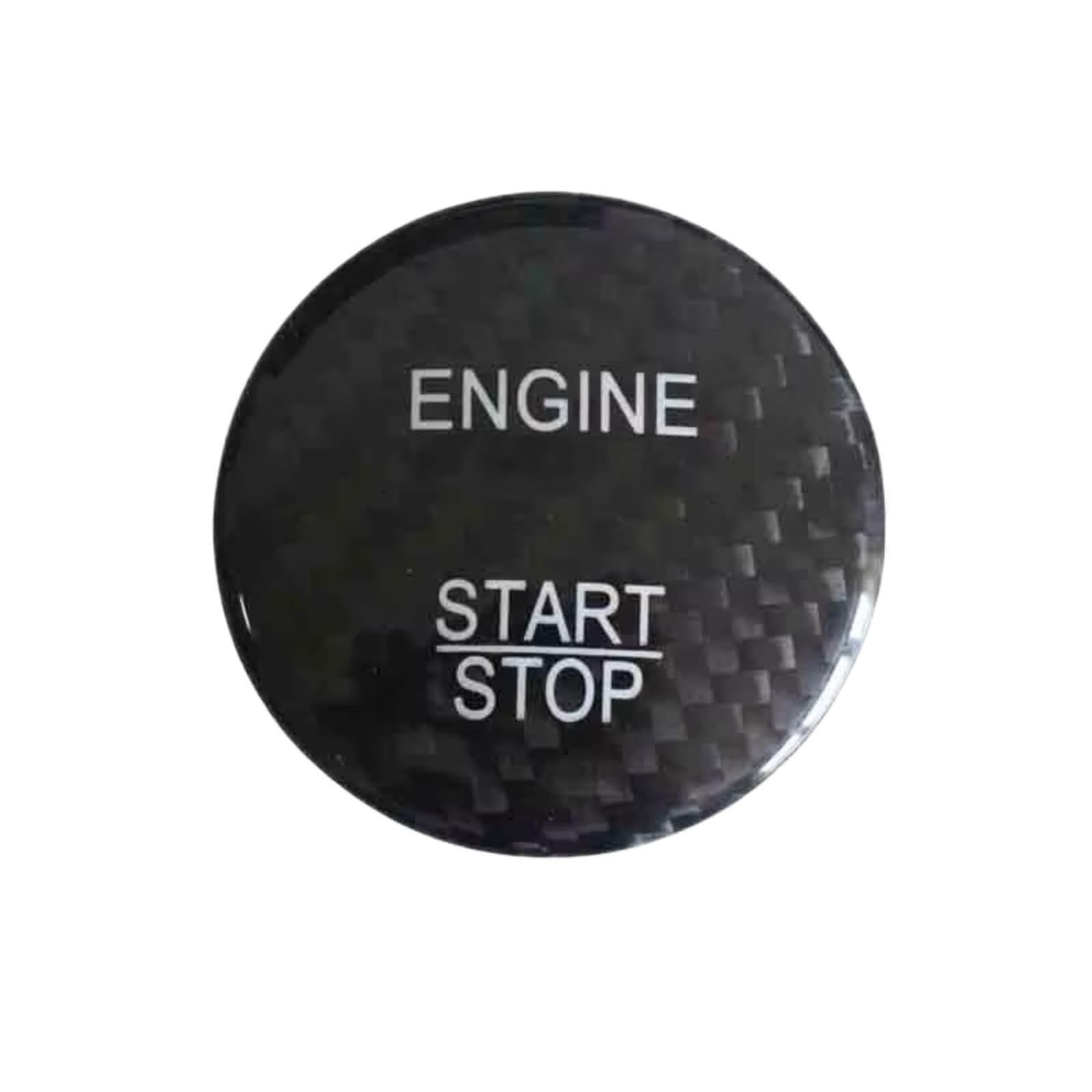 Adesivi Per Pulsanti Auto Per Benz Classe C W205 W176 Adesivo Auto | Adesivo Per Rivestimento Del Pulsante Di Avvio Del Motore Dell'auto Parti Automobilistiche Interni Dell'auto(Black)