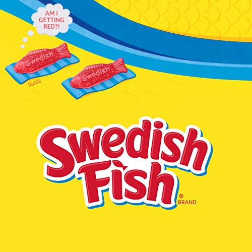SWEDISH FISH Mini Soft & Chewy Candy, 240 - 0.21 oz Packs