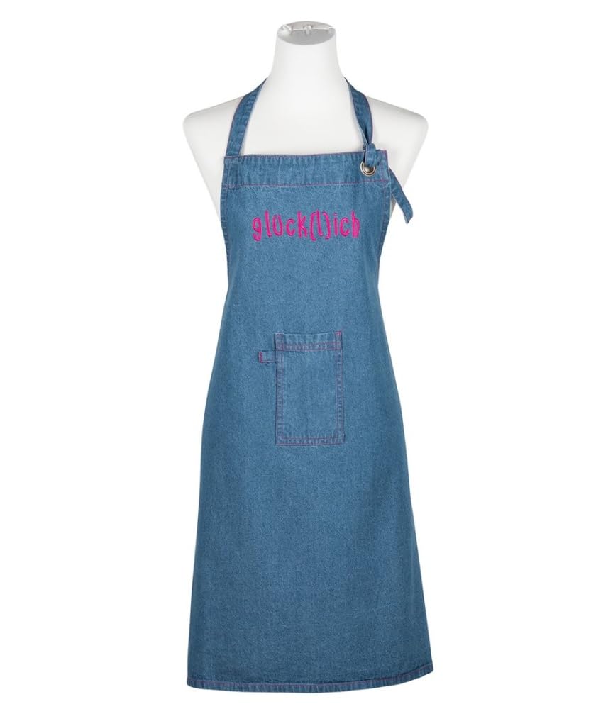 pad concept Denim Schürze Glücklich