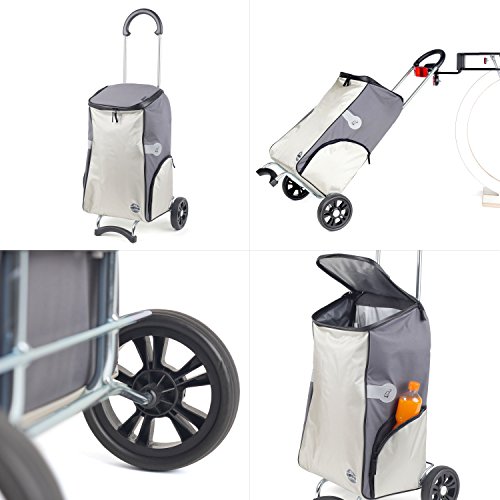 Andersen Einkaufstrolley Scala und Thermotasche Ipek Silber/schwarz 40 Liter – Bild 5
