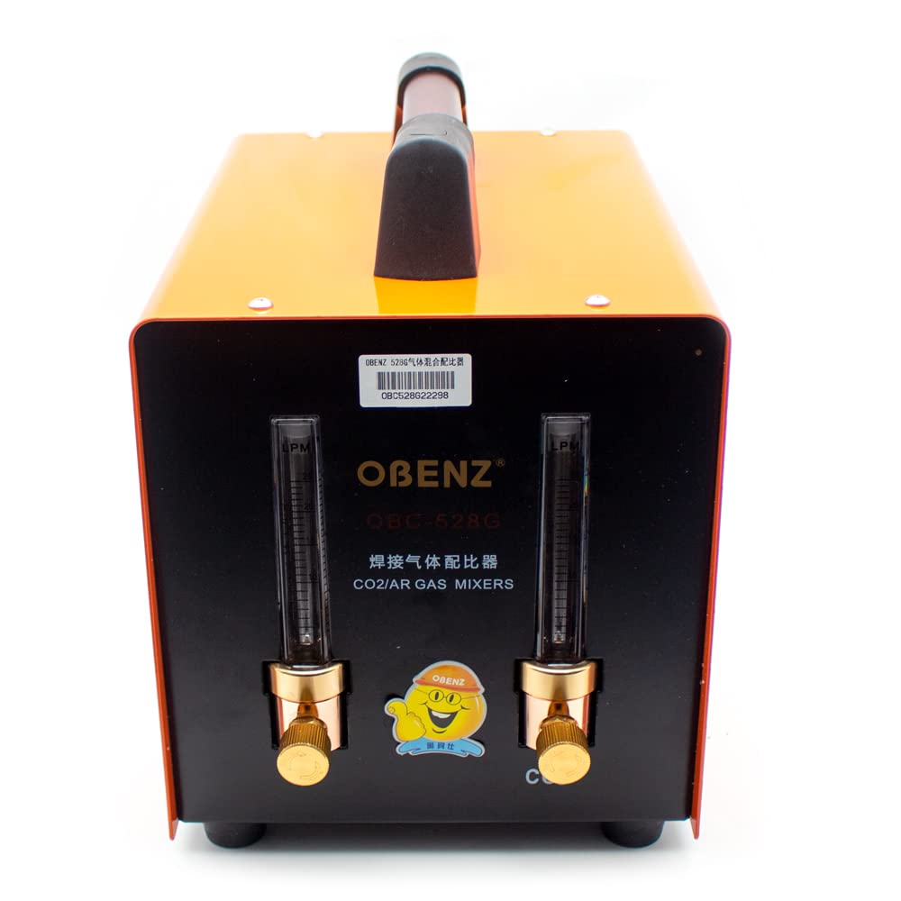 Jieotwice Gas Mixture Machine CO2/AR Gas Mixers Argon Arc Welding Machine Part CO2 Argon Mixer Max Flow 50L/MIN OBC-528G