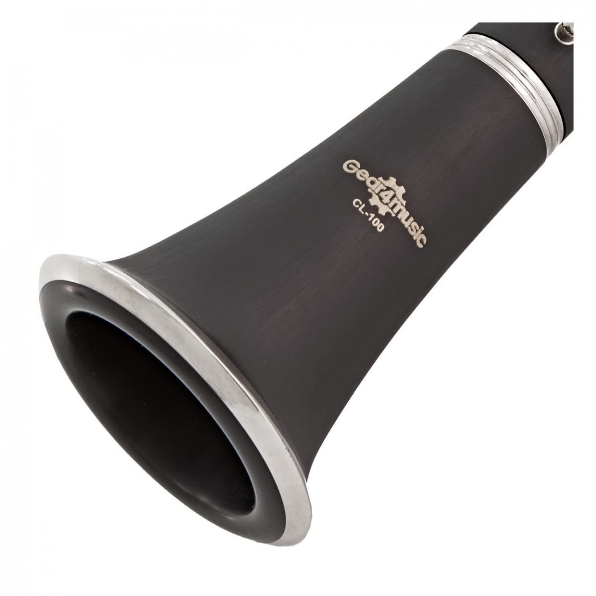 Gear4music Clarinete para principiantes en Si bemol con estuche rígido, cañas y accesorios - Clarinete para estudiantes en Si bemol