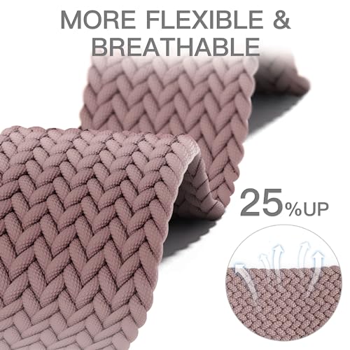 Correa trenzada magnética de nylon compatible con Google Pixel Watch 41mm miniatura 3